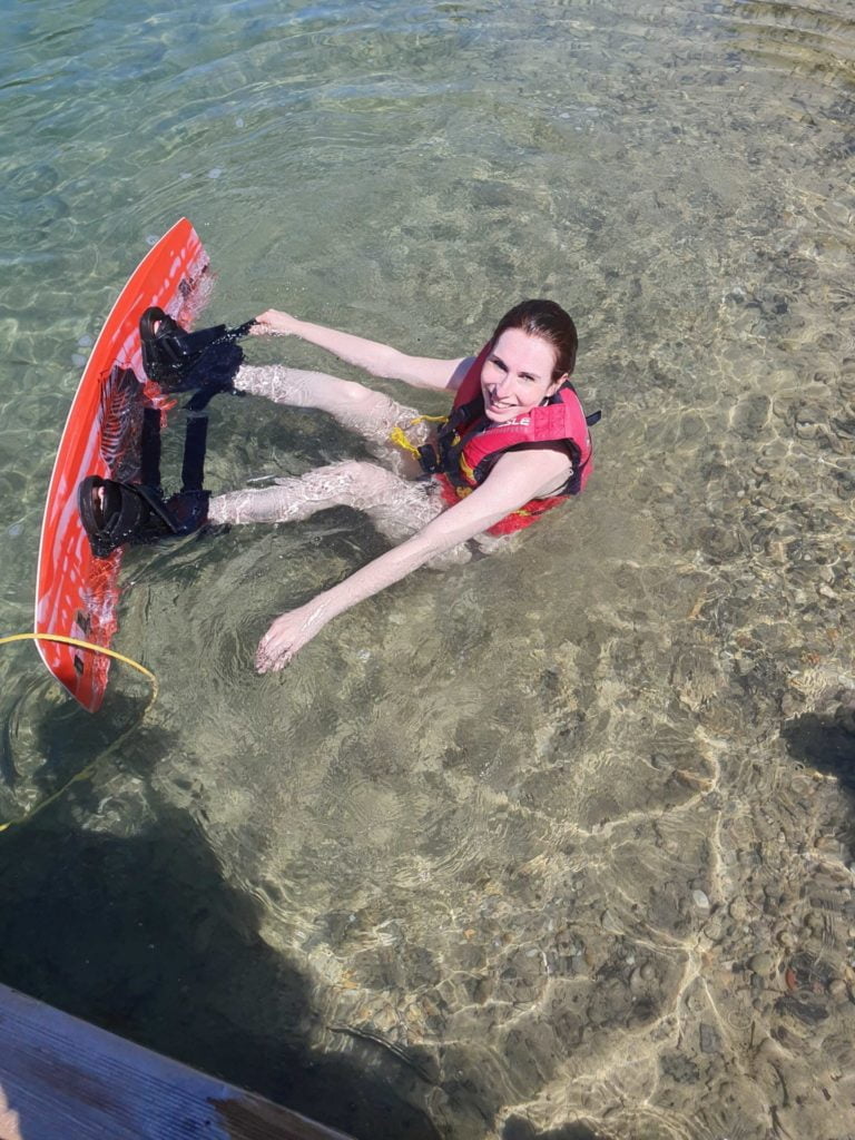 Sandrine Weber coach budgétaire wakeboard